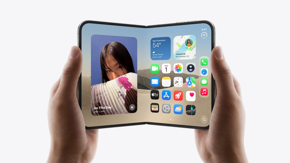 iphone duo when opened